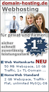 webhosting mit viel webspace