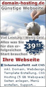 ihr eigener internetauftritt